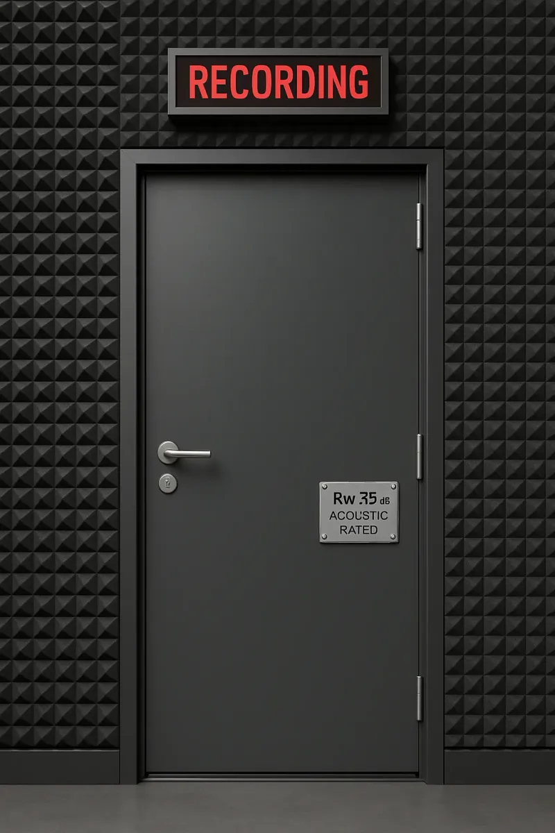 acoustic rated steel doors - professional steel doors available in Doncaster from UK manufacturers
