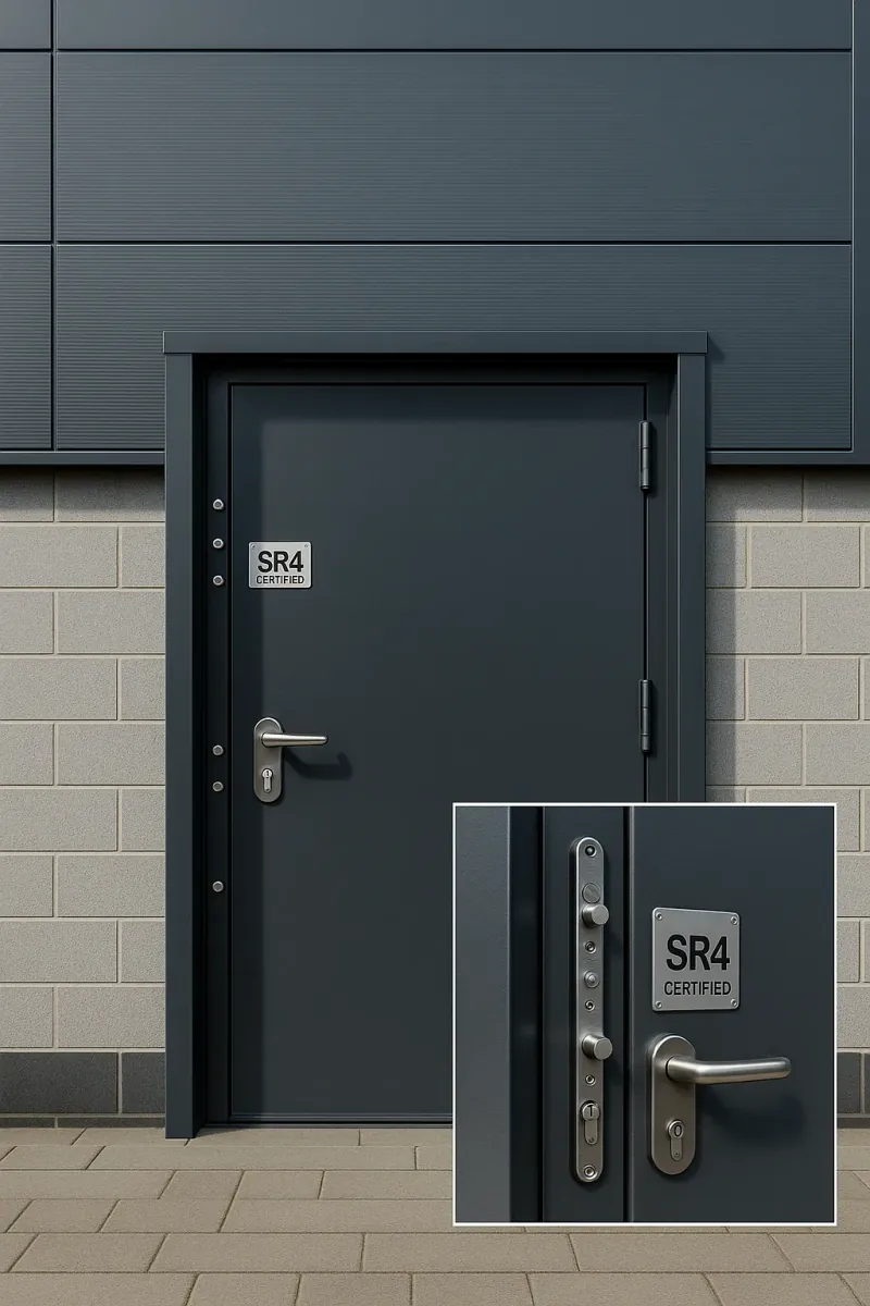 security rated steel doors - professional steel doors available in Doncaster from UK manufacturers